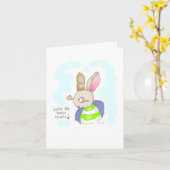 Bug Mit Augen Bunny Birthday Card Karte (Gelbe Blume)