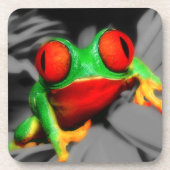 Bug-Mit Augen Frog Untersetzer (Vorderseite)