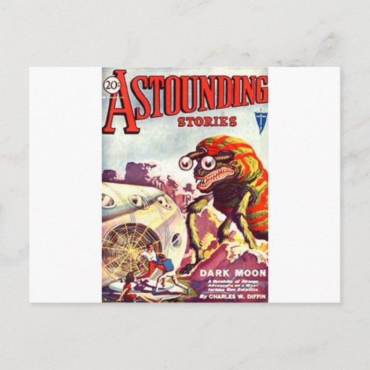 Bug Mit Augen Monster Postkarte (Vorderseite)