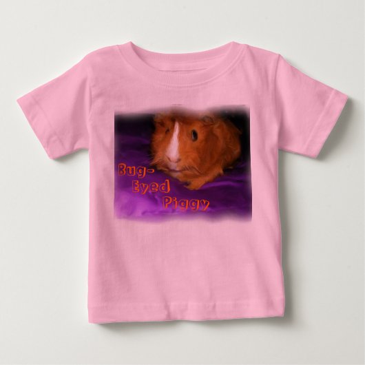 Bug-Mit Augen Schweine-Guinea Shirts (Vorderseite)