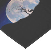 Bug mit Big Rack gegen Vollmond Kurzer Tischläufer (Ecke)