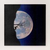 Bug mit Big Rack gegen Vollmond Puzzle (Horizontal)