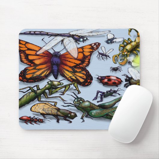 Bug Mousepad (Mit Mouse)