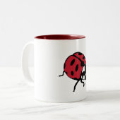 Bug Mug Zweifarbige Tasse (Vorderseite Links)