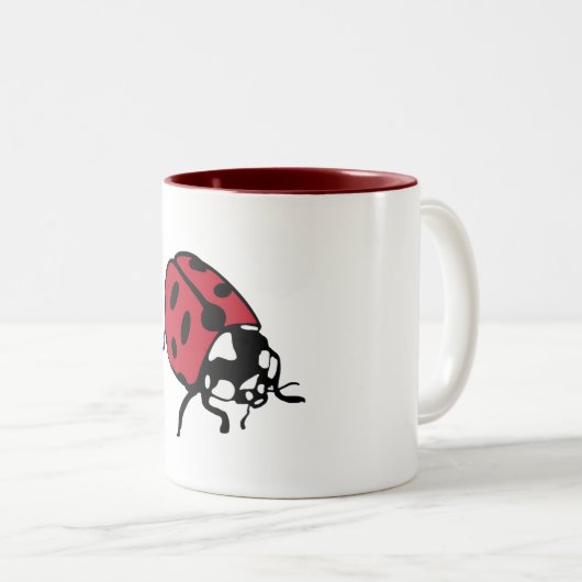 Bug Mug Zweifarbige Tasse (VorderseiteRechts)