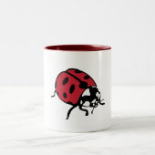 Bug Mug Zweifarbige Tasse (Mittel)