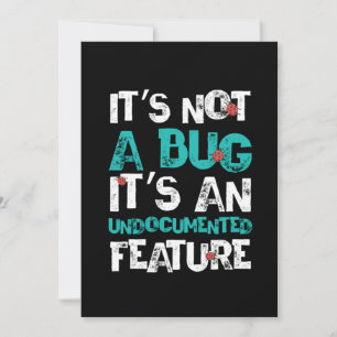 Bug Nicht dokumentiertes Feature Programmer Coder  Einladung