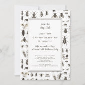 Bug oder Insektenthema Geburtstagsparty (Vorderseite)