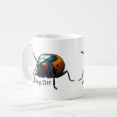 Bug Off Kaffeetasse (Vorderseite Links)