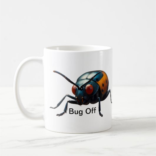Bug Off Kaffeetasse (Links)