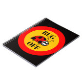 Bug Off Notizbuch Notizblock (Linke Seite)