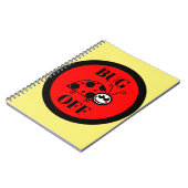 Bug Off Notizbuch Notizblock (Linke Seite)