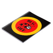 Bug Off Notizbuch Notizblock (Linke Seite)