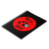 Bug Off Notizbuch Notizblock (Linke Seite)