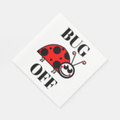 Bug Off Papier Serviette (Ecke)