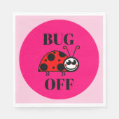 Bug Off Papier Serviette (Vorderseite)