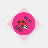 Bug Off Papier Serviette (Ecke)