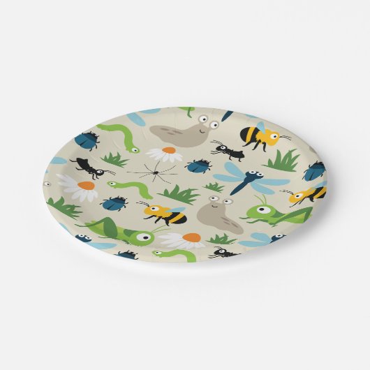 Bug Pappteller (Schrägansicht)