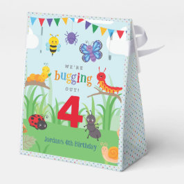 Bug Party Geburtstag Geschenkschachtel