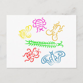 Bug Postkarte