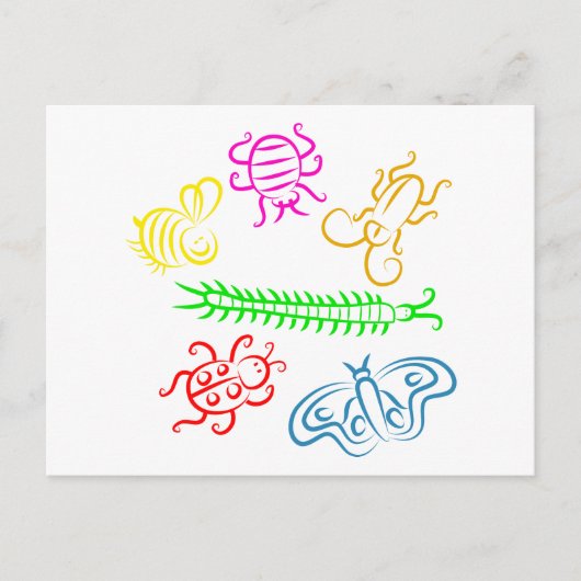 Bug Postkarte (Vorderseite)