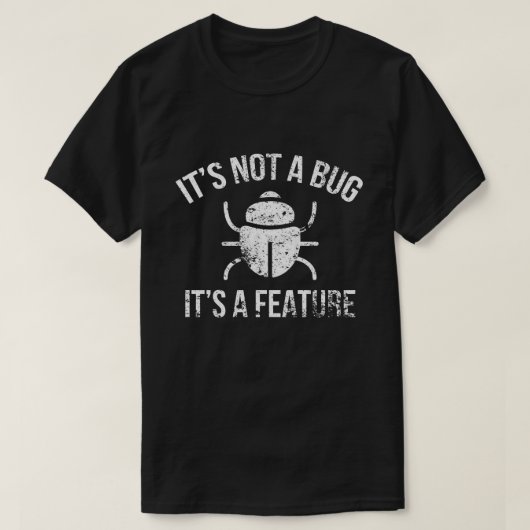 Bug Programmierer T-Shirt (Design vorne)