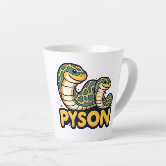 Bug Python und ein bisschen Python Milchtasse (Rechte Ecke)