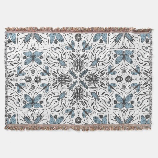 Bug, schwarz und blau decke (Vorderseite)