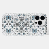 Bug, schwarz und blau iPhone hülle (Rückseite (Horizontal))