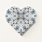 Bug, schwarz und blau notizblock (Rückseite)