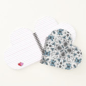 Bug, schwarz und blau notizblock (Innenseite)