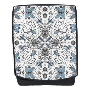 Bug, schwarz und blau rucksack