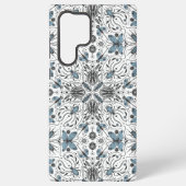 Bug, schwarz und blau samsung galaxy hülle (Rückseite)