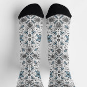 Bug, schwarz und blau socken (Oben)