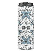 Bug, schwarz und blau thermosbecher (Rückseite)