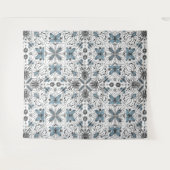 Bug, schwarz und blau wandteppich (Vorderseite (Horizontal))