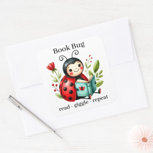 Bug Sticker Adorable Ladybug Bug Stickers (Umschlag)