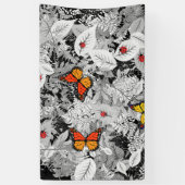 Bug und Blattwerk Banner (Vertikal)