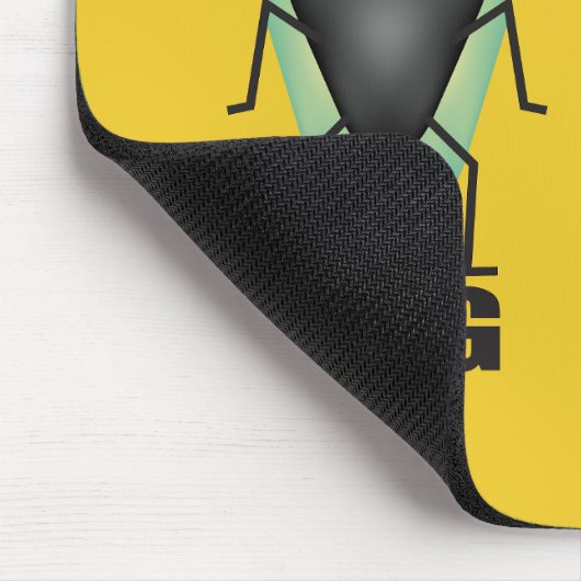 Bug vs Feature Mouse Pad Mousepad (Ecke)
