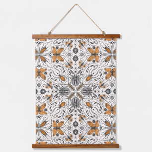 Bug Wandteppich Mit Holzrahmen