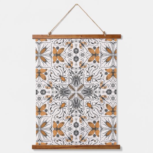 Bug Wandteppich Mit Holzrahmen (Vorderseite)