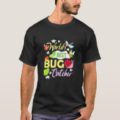 Bug Worlds Bester Bug Catcher Insekt Entomologe T-Shirt (Vorderseite)