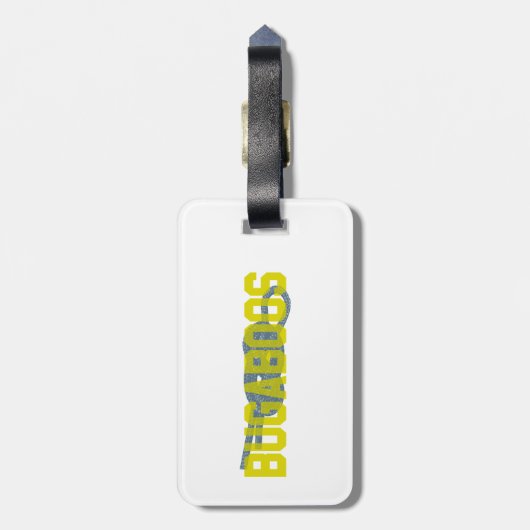 Bugaboos Abbildung 8 Klettern Gepäckanhänger (Rückseite vertikal)