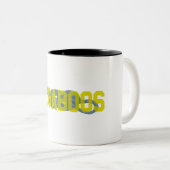 Bugaboos Abbildung 8 Klettern Zweifarbige Tasse (VorderseiteRechts)