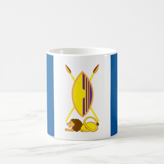 Buganda Flaggen-Tasse Kaffeetasse (Mittel)