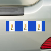 Buganda, Tuvalu-Flagge Autoaufkleber (Auf Auto)
