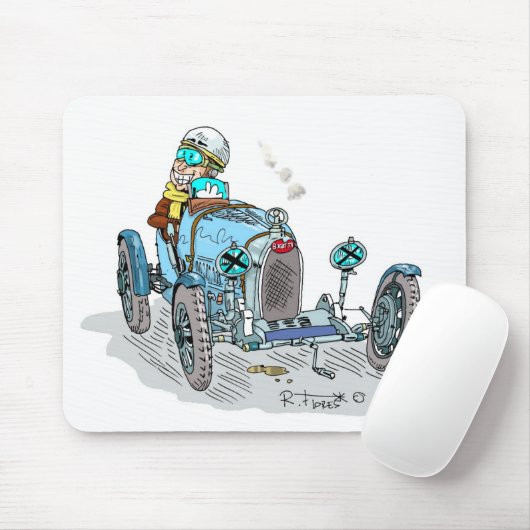 Bugatti1 Mousepad (Mit Mouse)
