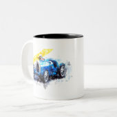 Bugatti 35 zweifarbige tasse (Vorderseite Links)