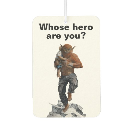 Bugbear Hero Child Rescue Fantasy Air Freshener Autolufterfrischer (Vorderseite)