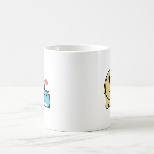 BugCat Capoo cat and DogDog, Kaffeetasse (Mittel)